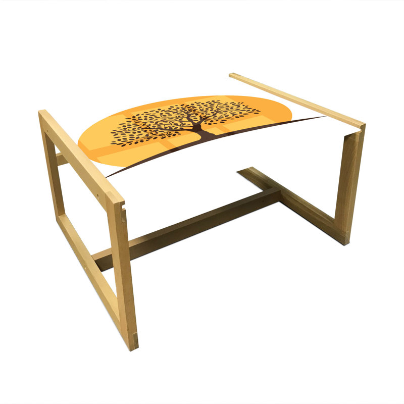 Jamall Sled Coffee Table, 40cm H x 74cm W x 62cm D