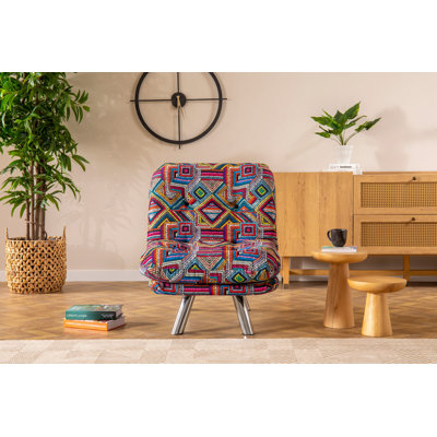 Sonali 43.7" W Convertible Chair
