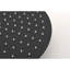 Douche de salle de bain noir mat avec laiton mural et acier inoxydable-117092762