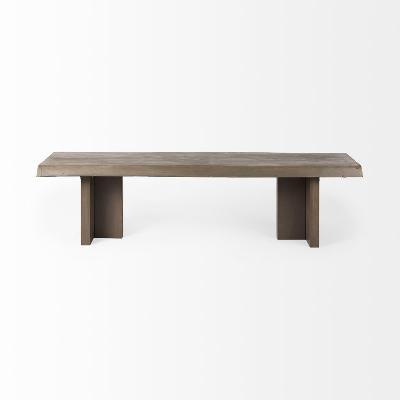 Aspect Solid Wood Bench