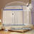 Extra Large Pop-Up Mosquito Net Tent, Portable Foldable Mosquito Net with Full Floor, Ideal for Bedrooms and Outdoor Camping, Double Zipper Doors, Breathable Honeycomb Mesh, Anti-Mosquito Net for Family Trips
