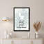 Toilet With Leaves Pattern Elegant Script Best Seat In The House Canvas Wrapped Wall Art Oil Painting Print For Bathroom Decor-442022633
