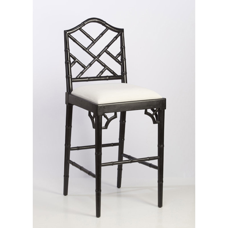Corty 48" Bar Stool, Black