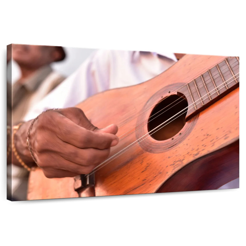 Abarca Cuban Tres Guitar, 16" H x 24" W