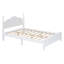 Ensemble de chambre à coucher 3 pièces, lit plateforme en bois et 2 tables de chevet-2097861361-2097861375