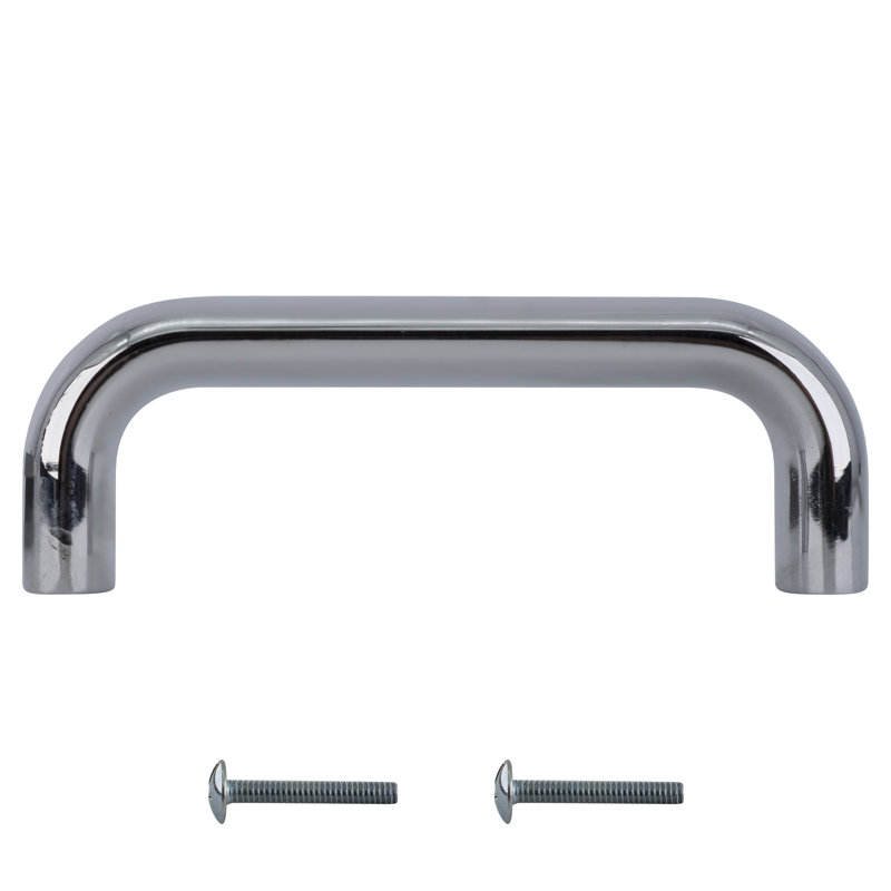 Poignée d'armoire de cuisine 3 po Brixwell BXB6290035 Chrome poli d'un centre à l'autre
