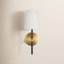 Single Light Dimmable Armed Sconce