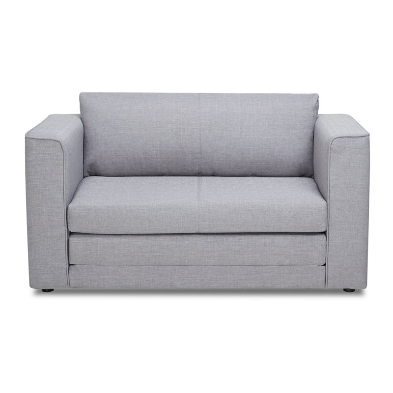 Cedarpoint Upholstered 53'' Sleeper Sofa, Light Gray