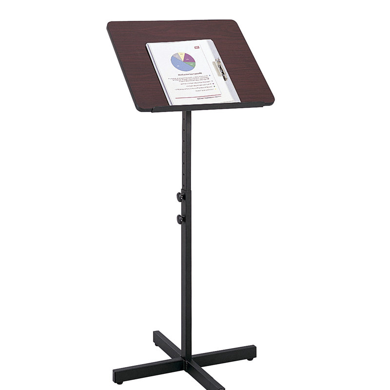 Adjustable Speaker Stand, Mahogany