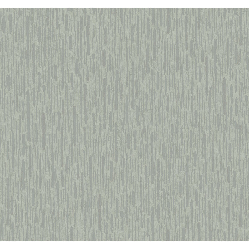 Abstract Metallic Wallpaper Roll, Pale Green/Silver