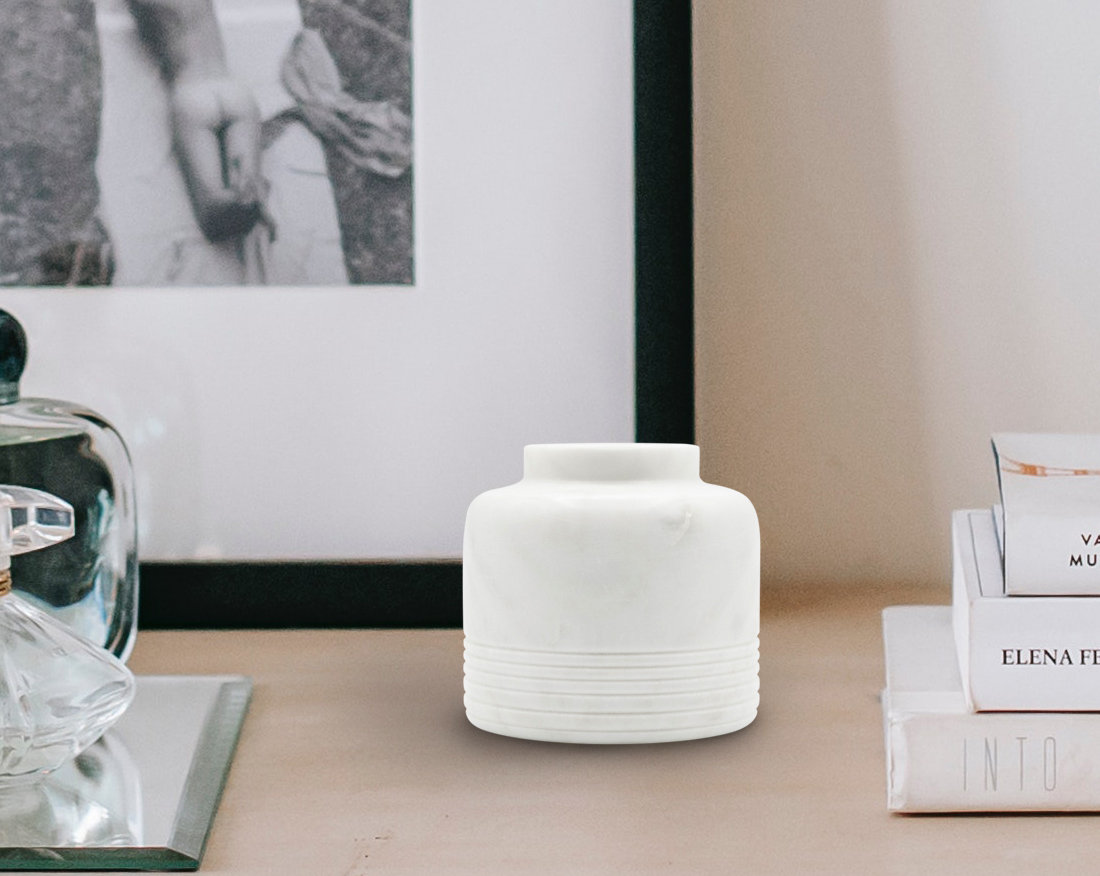 Caselyn 3.5'' Marble Table Vase