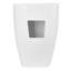 Lavabo autoportant en résine 24 po