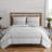 DESIGN STUDIO Kai Tribal All-Season Soft Woven Matelasse Jacquard Reversible Cotton Blend Quilt Set-83198206-83198207