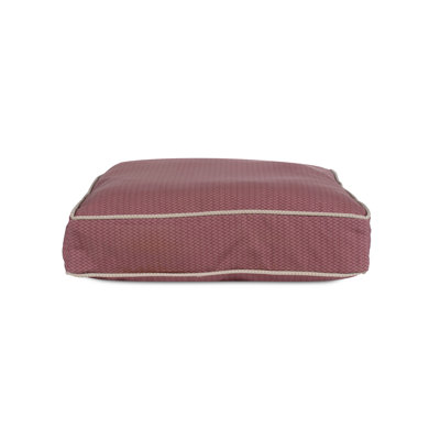 GreenDog Checkered Wave Pet Napper Dog Bed with Removable Cover 