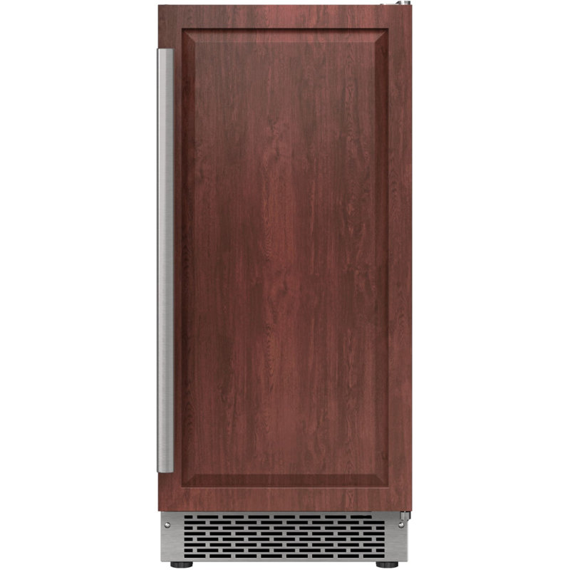 Avallon 15-Inch Panel Ready Undercounter Ice Maker with Custom Wood Finish
