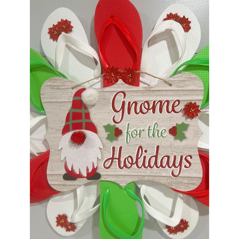 Couronne de Noël gnome
