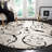 Chanhassen Shag Performance Floral Rug-1089046925