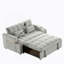 Versatile foldable sofa bed, modern sofa, pull-out bed with adjustable back and usb port, comfy couch-116240291