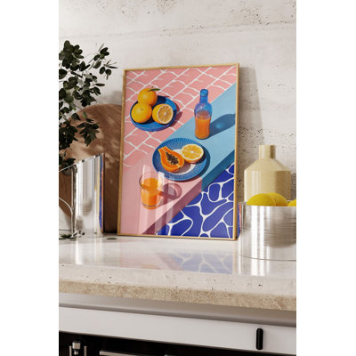 Peinture décorative encadrée