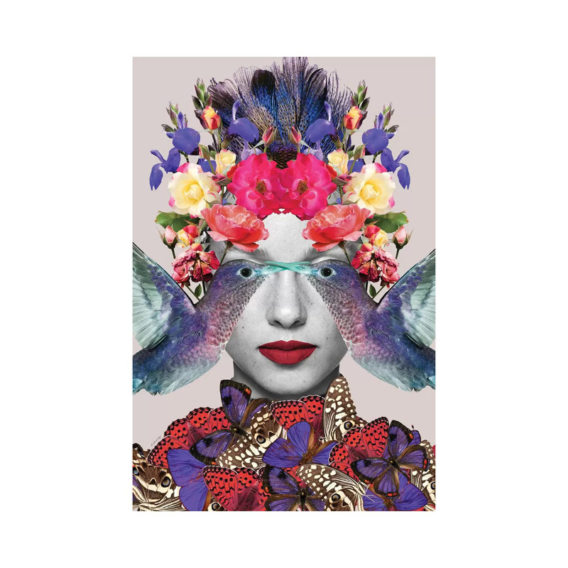 «Billie Sings» par Ana Paula Hoppe, impression sur toile tendue, H 26 po x l 18 po x 1,5 po