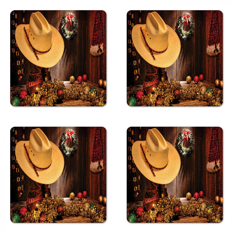 Sous-verre western