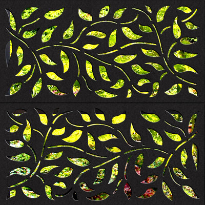 Vines Decorative Privacy Panel
