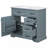 Bathroom Vanity with Ceramic Sink and 2 Tip-out Drawers-1125541429