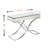 Mirrored Console Table With Chrome Finish | Gift Idea
