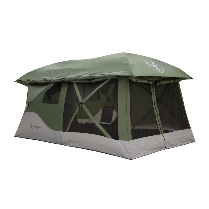 Tente Gazelle T4 Tandem vert alpin