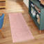 Tapis rose en jute / sisal tissé à la main Michailas-107993399