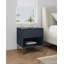 Table de chevet cannelée 20 po Dumbo (bleu minuit) Dumbo-1489506564