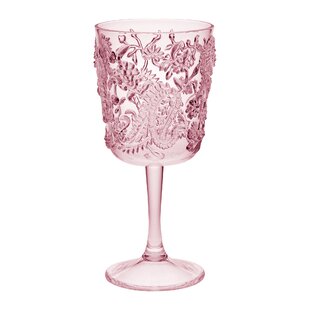 Wine Tumbler Bright Pink (pack of 4)