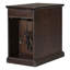 Table d'appoint Classic Vintage Livingroom avec ports USB et un tiroir multifonctionnel-982061545
