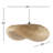 Deshields 1-Light Bamboo Unique / Statement Pendant