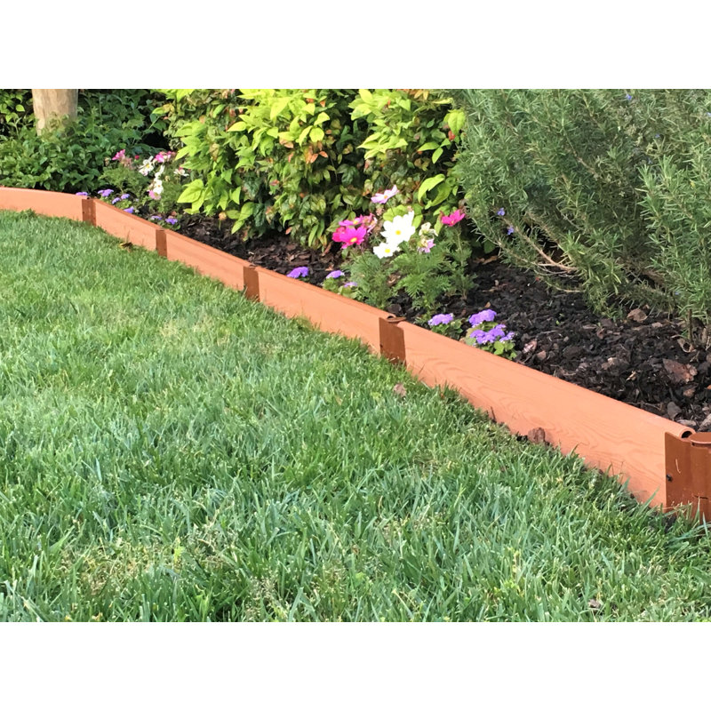 Jardin surélevé en bois manufacturé 16 pi x 0,5 pi