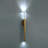 Scepter Steel LED Armed Sconce