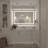 Molly Black Metal Framed LED Front Light and Backlit Anti-Fog Wall Bathroom/ Vanity Mirror-465619285-446881513