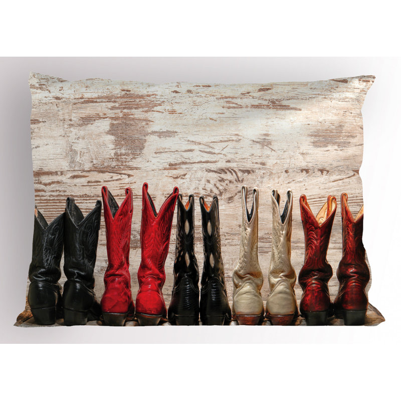 Cow Polyester Sham Set, Queen