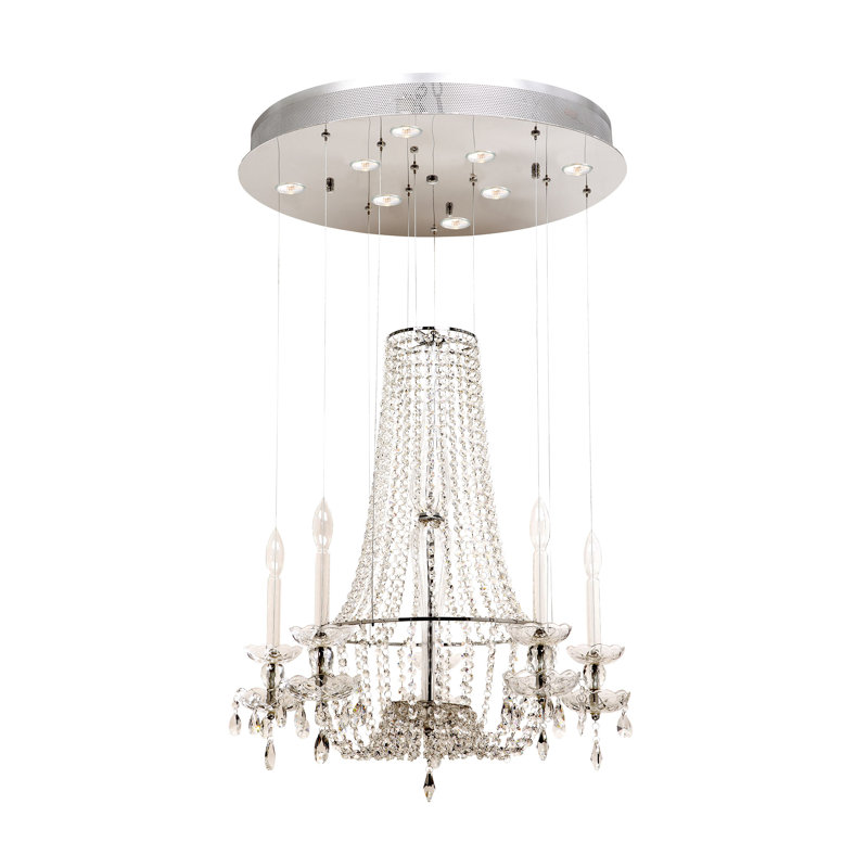Tierra 8 - Light Candle Style Chandelier