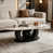 Blanc / taupe / noir