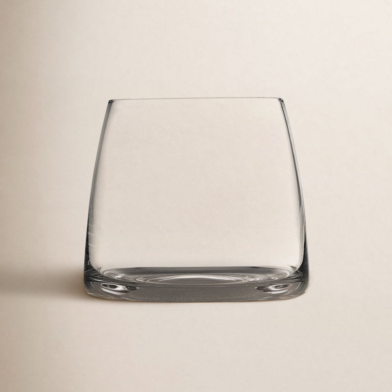 Pierre froide sans plomb cristal 15 oz Verre tout usage sans pied