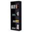 Bibliothèque à tablettes de rangement noires