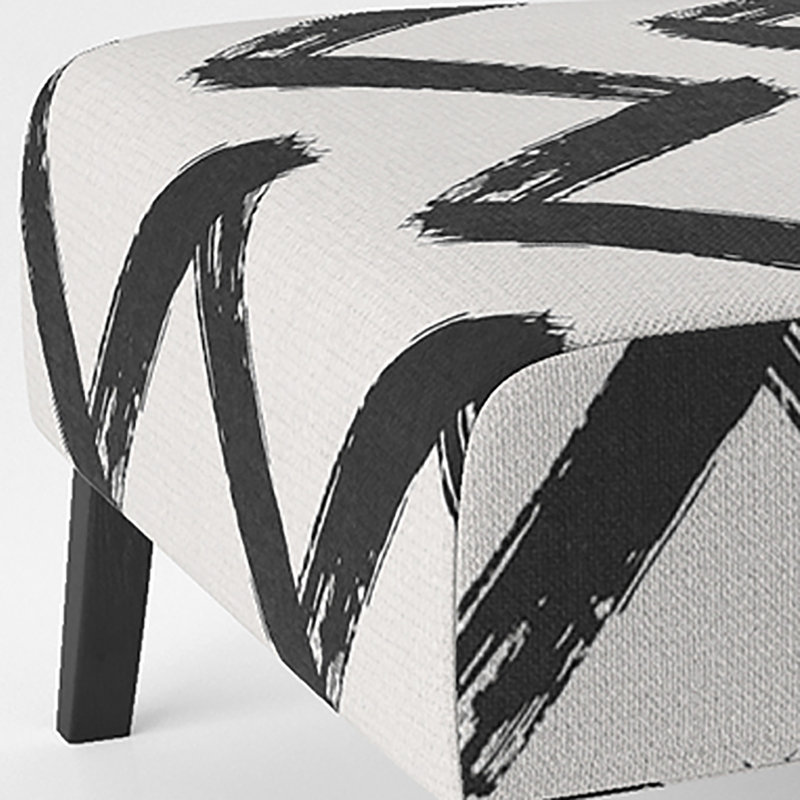 Fauteuil de chambre à accoudoirs en velours noir