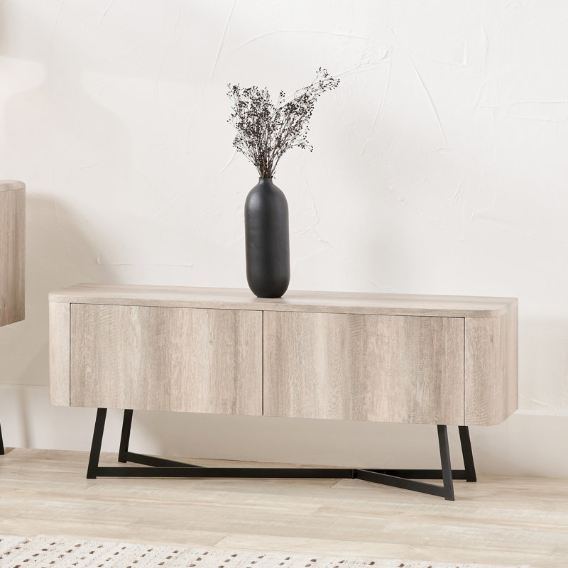 Angeliah 120cm Sideboard, Grey Oak