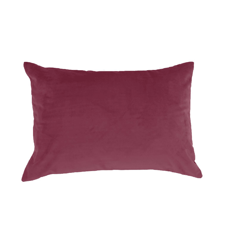 Morsun Rectangular Lumbar Cushion, Wine