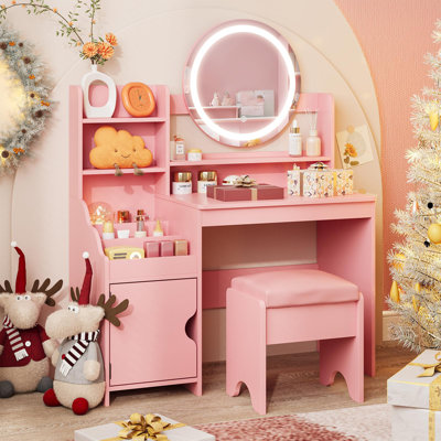 Kids Vanity With Lights by Ebern Designs