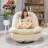 Betzabe Oversize 44.8" W Faux Leather Power Recliner, Voice Control, USB, Bluetooth, 270° Swivel-91822071