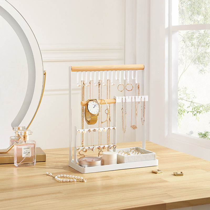 Velvet Jewelry Organizer Tray + Portable