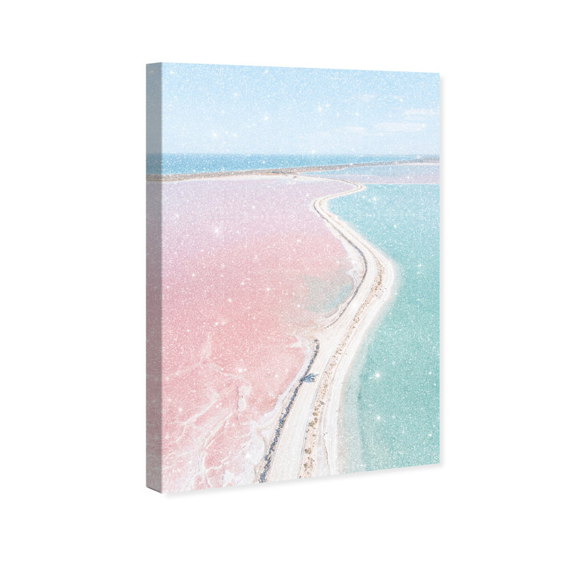 Seascape Paradise Print by Oliver Gal, 10"H x 15"W, Gallery Wrapped