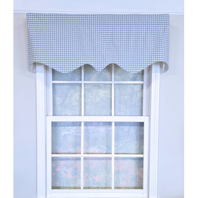 RLF Home Gingham Regal Valance